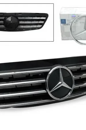 Mercedes S Class 4CarOption Front Hood Grille - GRG-W2209902GCL4-BK Hot Deal