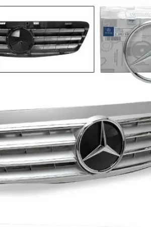 Express Delivery Mercedes S Class 4CarOption Front Hood Grille - GRG-W2209902GCL4-SL