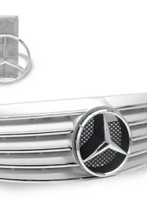 Mercedes S Class 4CarOption Front Hood Grille - GRA-W2209902WCL-SL One Day Deal