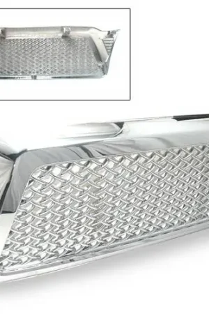 Ford Expedition 4CarOption Front Hood Grille - GRZQ-TCM0509-CM Money Back Guarantee