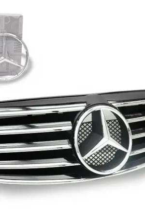 Last Chance Mercedes E Class 4CarOption Front Hood Grille - GRA-W2100002WCL-BK