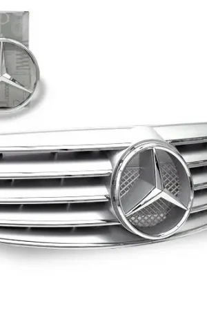 Mercedes E Class 4CarOption Front Hood Grille - GRA-W2100002WCL-SL Big Sale
