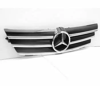 Free Shipping Mercedes C Class 4CarOption Front Hood Grille - GRG-W203SC0205G-BK