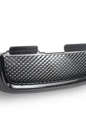 Fast Shipping GMC Envoy 4CarOption Front Hood Grille - GRZT-ENV0207-BK