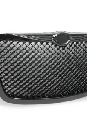 Authentic Chrysler 300 4CarOption Front Hood Grille - GRZ-300C0405-BK
