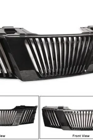 Seasonal Sale Nissan 4CarOption Front Hood Grille - GRZ-FRTR0506-BK
