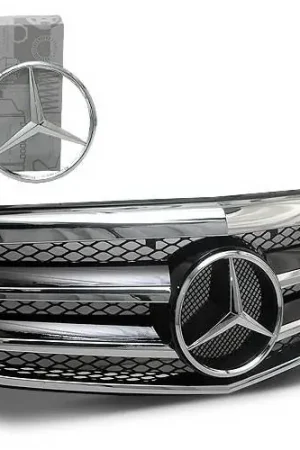 Latest Mercedes E Class 4CarOption Front Hood Grille - GRA-W2120910WFCL-BK