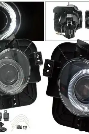 Nissan Altima 4CarOption Halo Projector Fog Light Kit - LHFP-NA074 Genuine