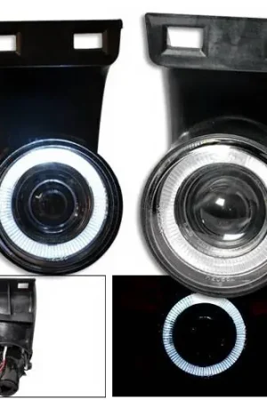Today Only Dodge Ram 4CarOption Halo Projector Fog Lights - XT-FGPR-RAM-9902