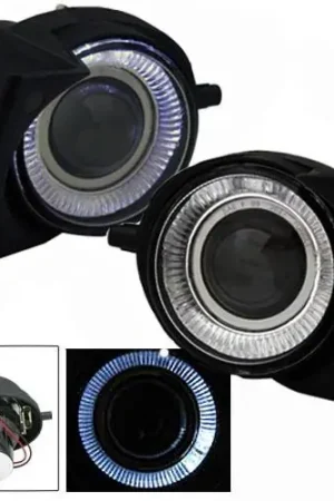 BMW 5 Series 4CarOption Halo Projector Fog Lights - XT-FGPR-E39-0002 Worldwide Shipping