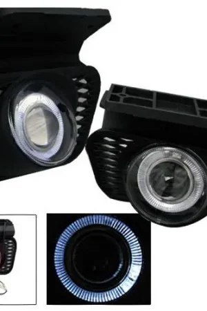Chevrolet Silverado 4CarOption Halo Projector Fog Lights - XT-FGPR-SLV-0305 Brand New