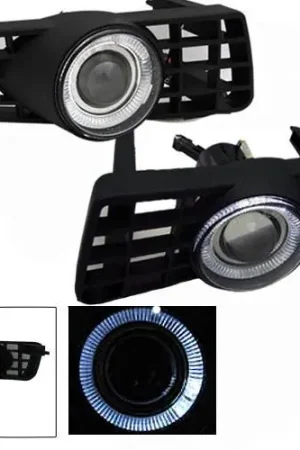 Same Day Shipping Ford Expedition 4CarOption Halo Projector Fog Lights - XT-FGPR-EXPD-0306