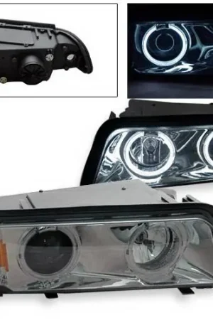 BMW 7 Series 4CarOption Halo Projector Headlights - LP-BE38BC-6 Top Pick