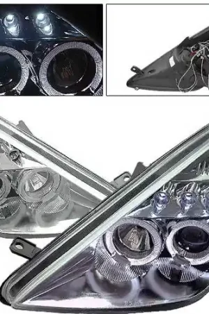 Genuine Toyota Celica 4CarOption Halo Projector Headlights - LP-TCEL00C-5