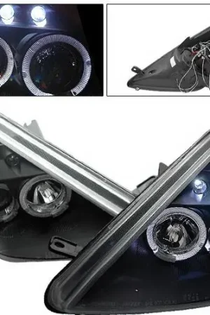 Best Seller Toyota Celica 4CarOption Halo Projector Headlights - LP-TCEL00B-5