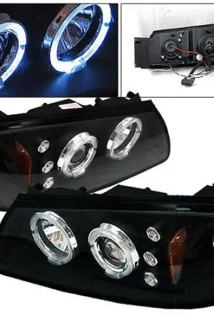 Grab Now Chevrolet Impala 4CarOption LED Halo Projector Headlights - LP-CIM00BB-5