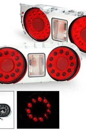 Limited Offer Nissan Skyline 4CarOption LED Taillights - XT-TLD-NR328995-6