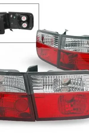 Budget Honda Civic 2DR 4CarOption Taillights - LT-HC962RC-YD