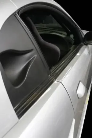 Weekend Sale Ford Mustang Agent 47 NACA Duct Quarter Windows - A47NACA1