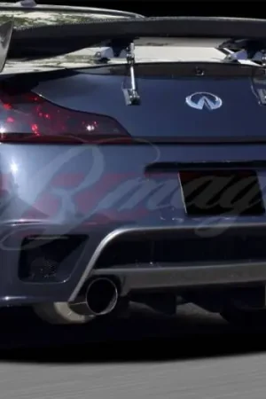 Handmade Infiniti G37 AIT Racing GT-R Style Rear Bumper - G3708BMGTRRB2