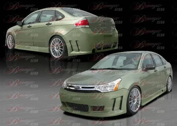 High Quality Ford Focus AIT Racing Max Style Body Kit - FF08BMMAXCK