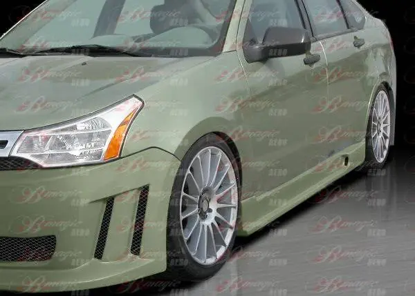 Final Sale Ford Focus AIT Racing Max Style Side Skirts - FF08BMMAXSS4