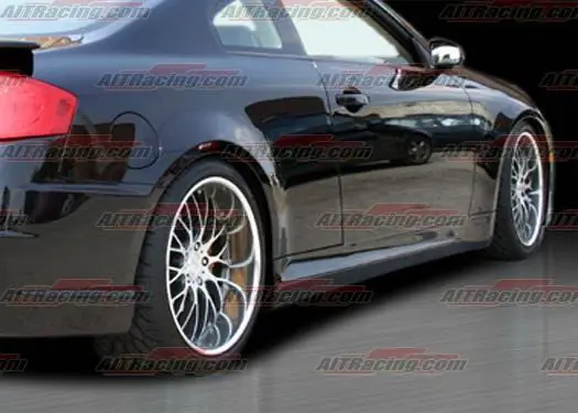 Crafted Infiniti G35 AIT Racing Spec-K Style Side Skirts - G3503HIKENSS2