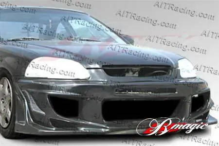 Fast Shipping Honda Civic AIT Racing Vascious Style Front Bumper - HC96HIVASFB