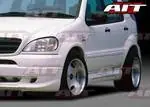 Mercedes ML AIT Racing Waldo Style Side Skirts - MBML98HIWALSS Big Sale