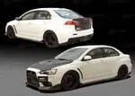 Mitsubishi Lancer AIT Racing XRS Style Add-On Kit - MEVO08BMXRSCK Best Seller