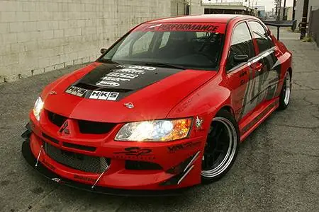 New Arrival Mitsubishi Lancer APR EVIL-R Wide Body Aero Kit - AB-483000