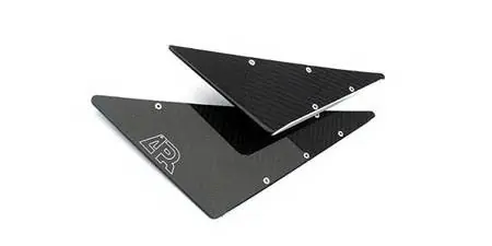 Buy Online Mitsubishi Lancer APR Front Bumper Canard Set - AB-491030