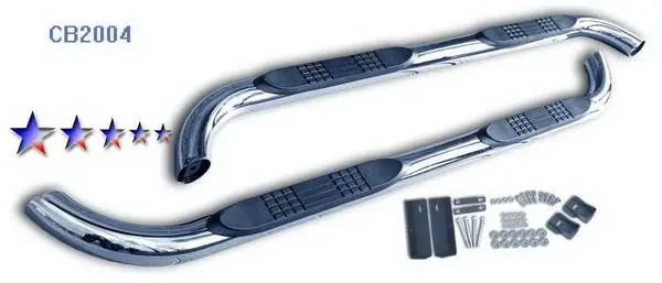 Chevrolet Silverado APS Side Step Nerf Bars - CB2004 Warranty Included