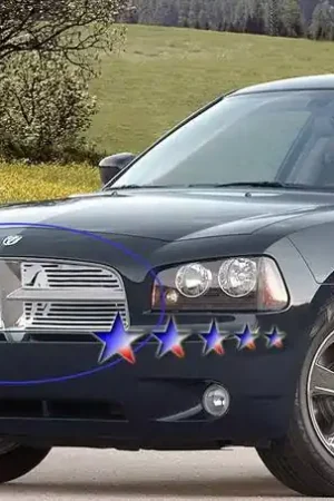 Dodge Charger APS Symbolic Grille - D26438B Wholesale