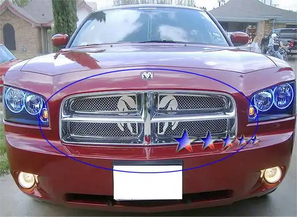 New Release Dodge Charger APS Symbolic Grille - D76438B