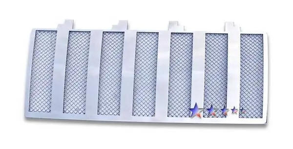 Jeep Wrangler APS Wire Mesh Grille - J76593T Worldwide Shipping