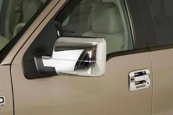 Free Delivery Wade Chrome Full Mirror Cover 2PC - 21004