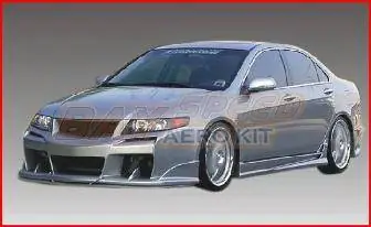 Acura TSX Bayspeed Raven Style Front Bumper - 8908RV Express Delivery