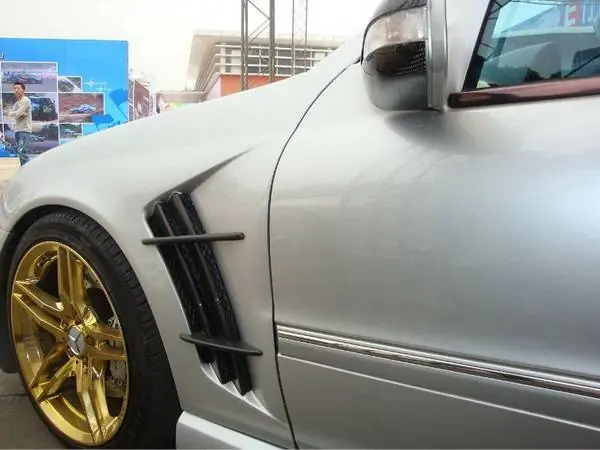 Mercedes C Class Bayspeed WD Style Fender - 8483WI.FD Latest