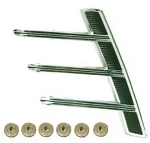 Ford Mustang CPC Quarter Panel Ornaments - BOD-066-093 Free Delivery