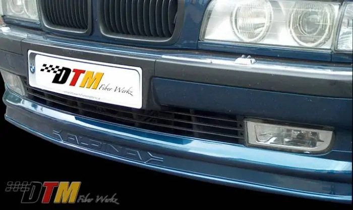 BMW 7 Series DTM Fiberwerkz Alpina Style Front Lip - E38 ALPINA S Free Shipping