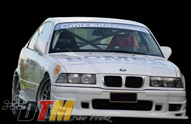 BMW 3 Series DTM Fiberwerkz BOMX Style Front Bumper - E36BOMXFront Budget