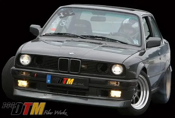 BMW 3 Series DTM Fiberwerkz DTM Style Front Lip - E30 DTM Styl While Supplies Last