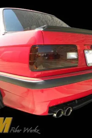 BMW 3 Series DTM Fiberwerkz E36 M3 Style Rear Bumper - E30 E36 M3 No Minimum Order