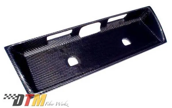 Affordable BMW 3 Series DTM Fiberwerkz Euro Rear Plate Filler - E30 Euro Rea