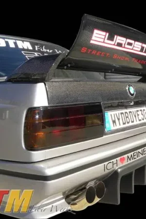 BMW 3 Series DTM Fiberwerkz Evo DTM Style Spoiler - E30 Evo DTM Wholesale