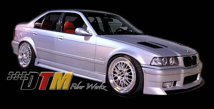 BMW 3 Series DTM Fiberwerkz GTR-S Style Side Skirts - E36GTR-SSide Mega Sale