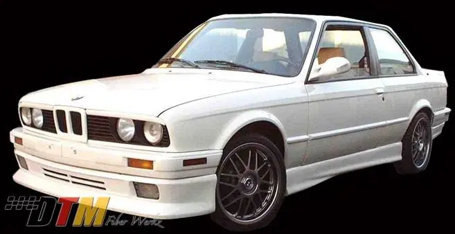 BMW 3 Series DTM Fiberwerkz Hartge Style Front Apron - E30 Hartge S Fast Shipping