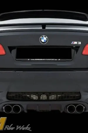 Save Now BMW 3 Series DTM Fiberwerkz HM Style rear Diffuser - E9XHMDiffus