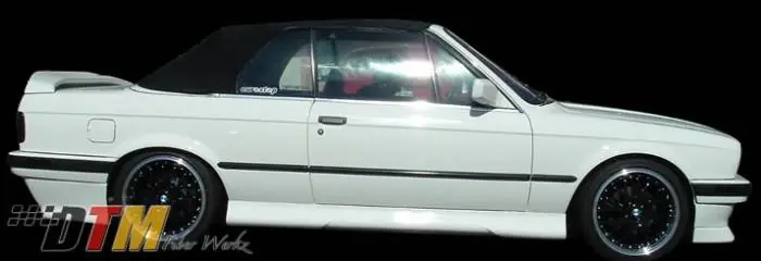 BMW 3 Series DTM Fiberwerkz HM Style Side Skirts - E30 HM Style Bargain